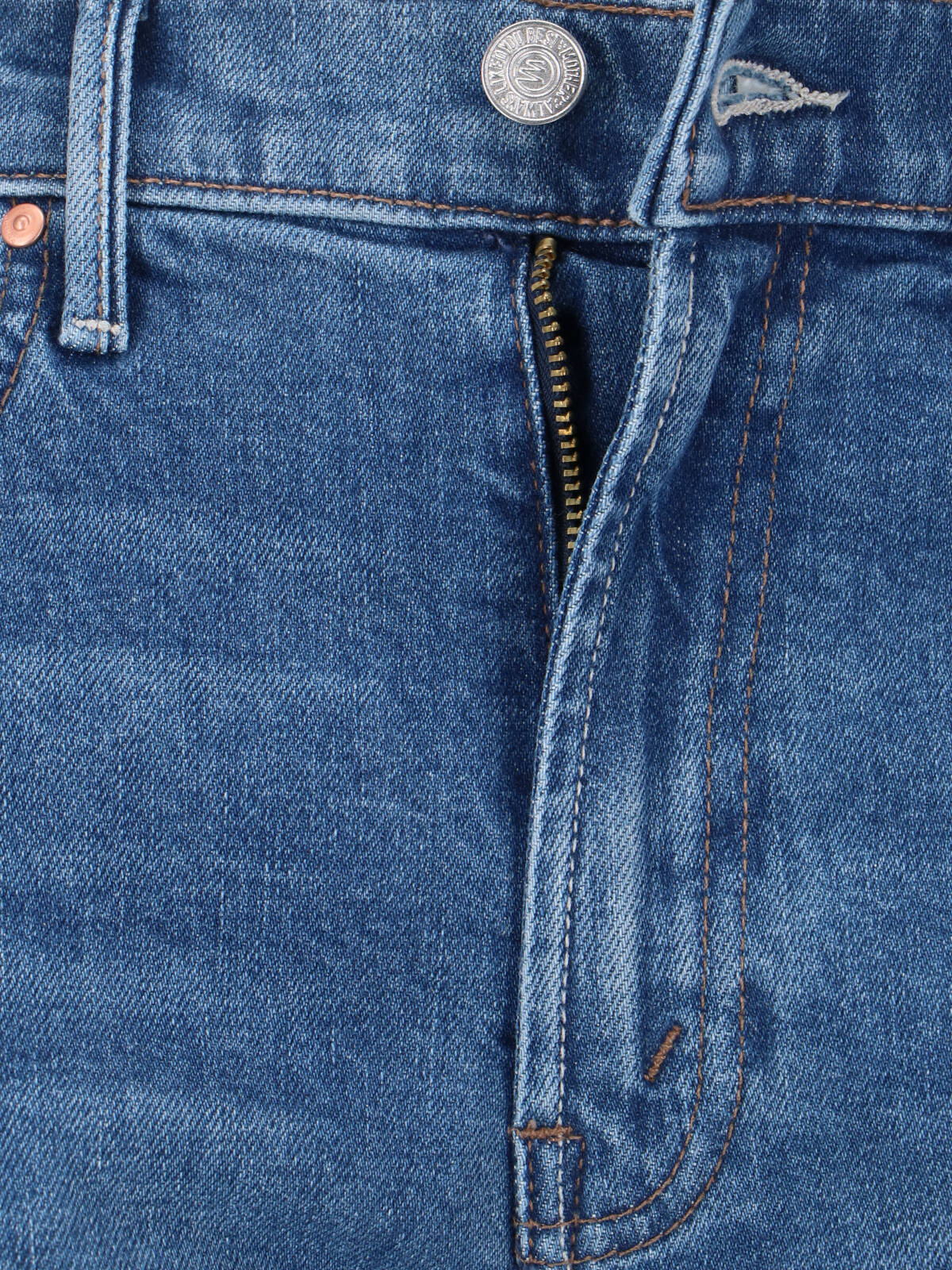Mother Jeans Blue Cotton