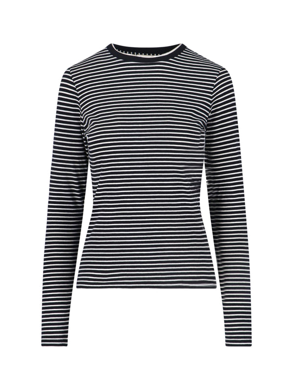 Nili Lotan 100% Cotton t-shirt in black