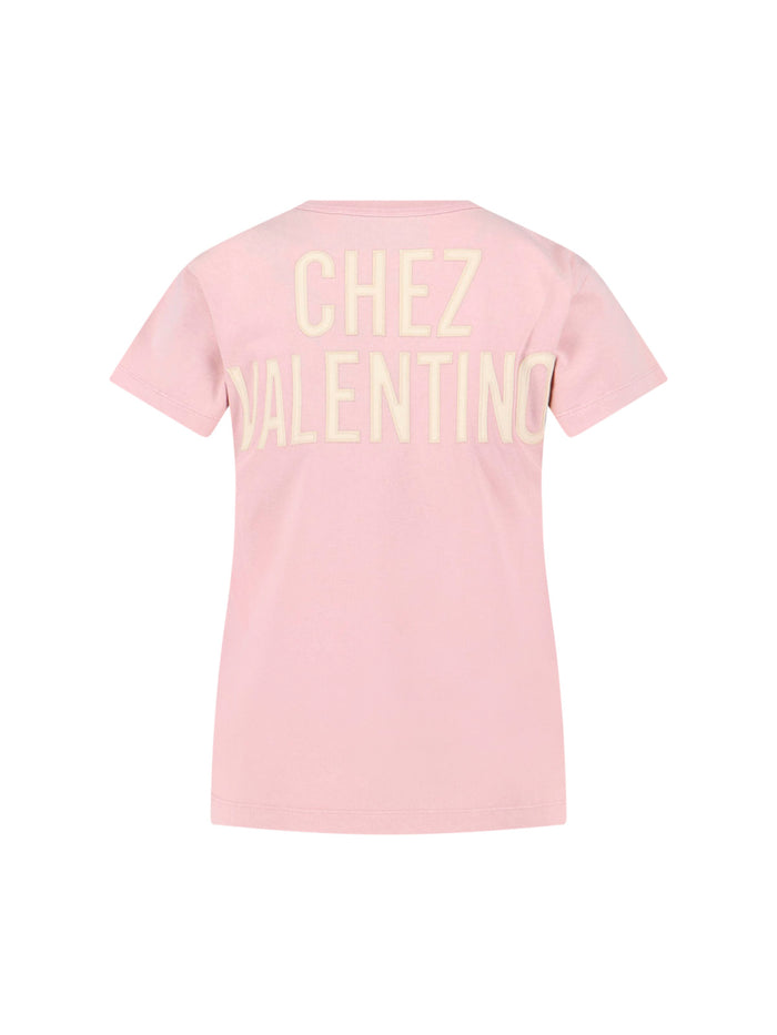 Valentino T-shirts and Polos Pink Cotton