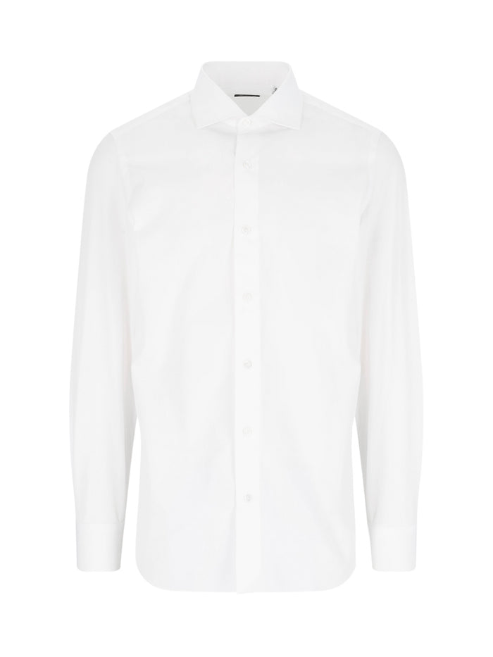 Finamore Shirts White Cotton