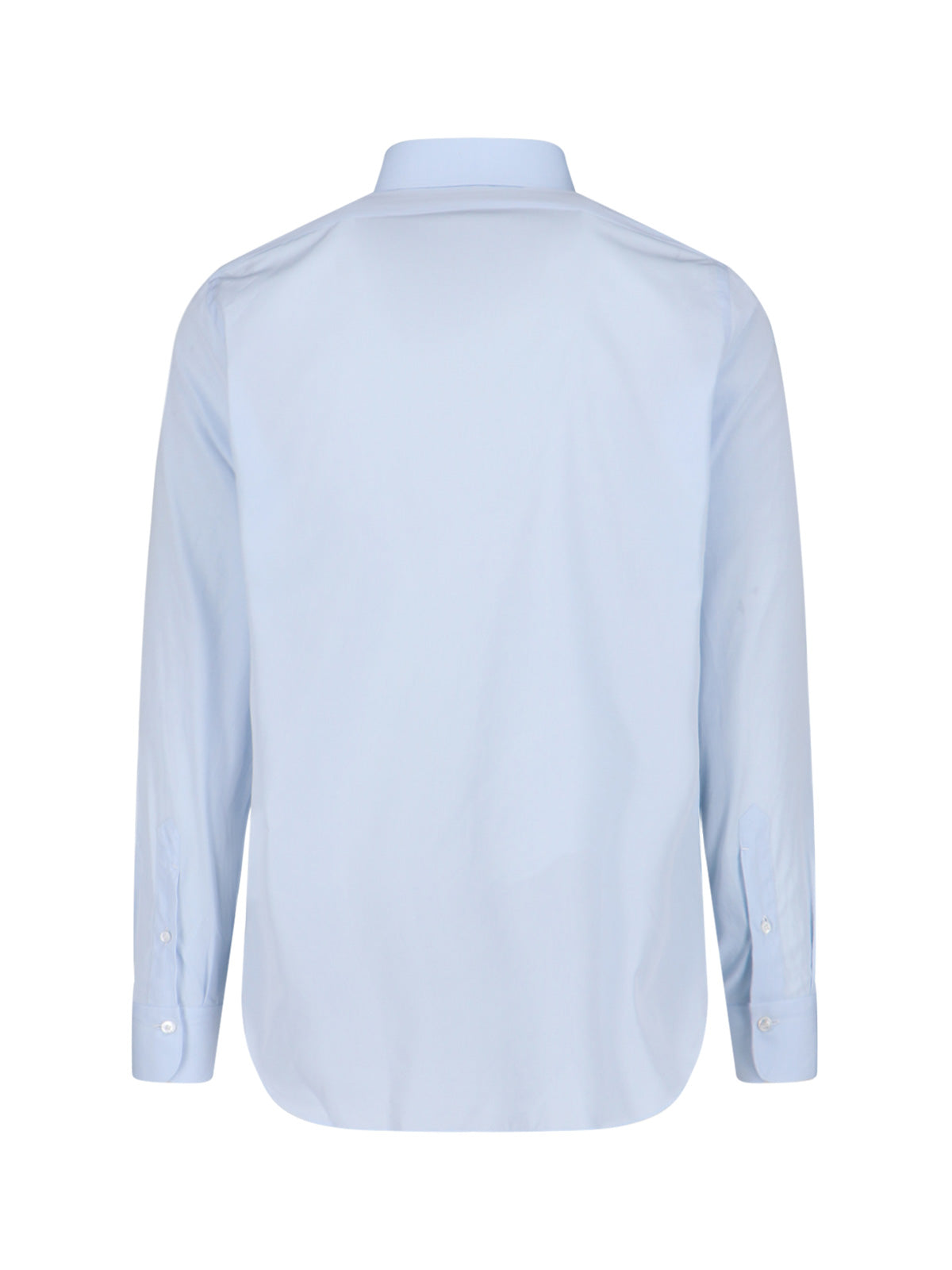 Finamore Shirts Blue Cotton