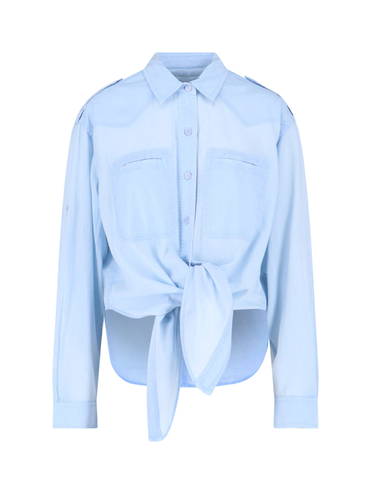 Marant Etoile Shirts Blue Cotton