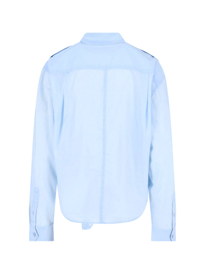 Marant Etoile Shirts Blue Cotton