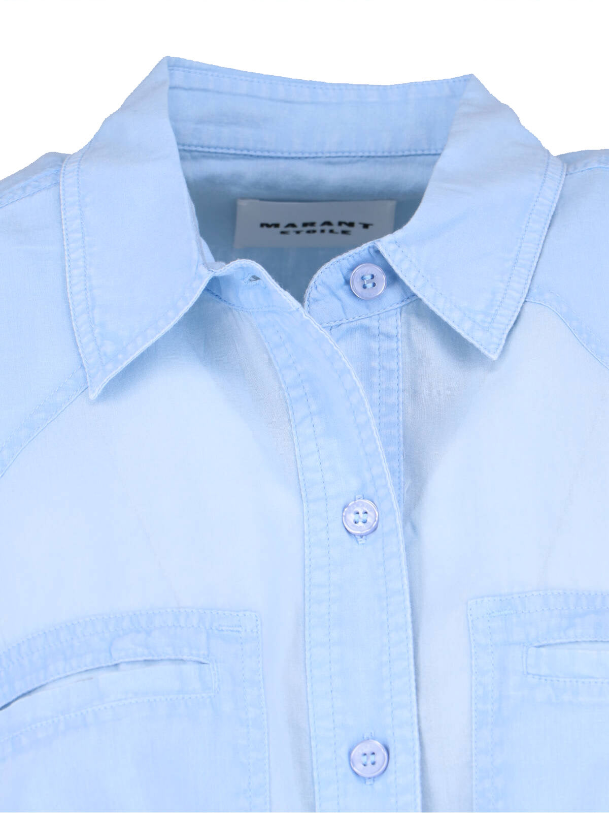 Marant Etoile Shirts Blue Cotton