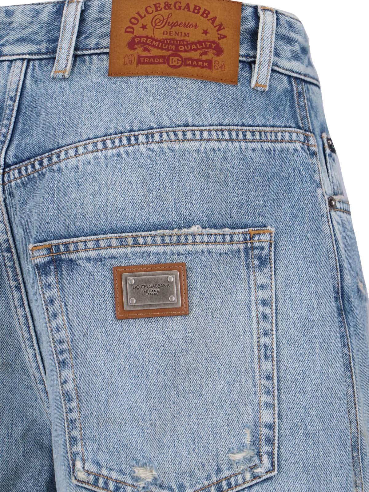 Dolce & Gabbana Jeans Blue Cotton