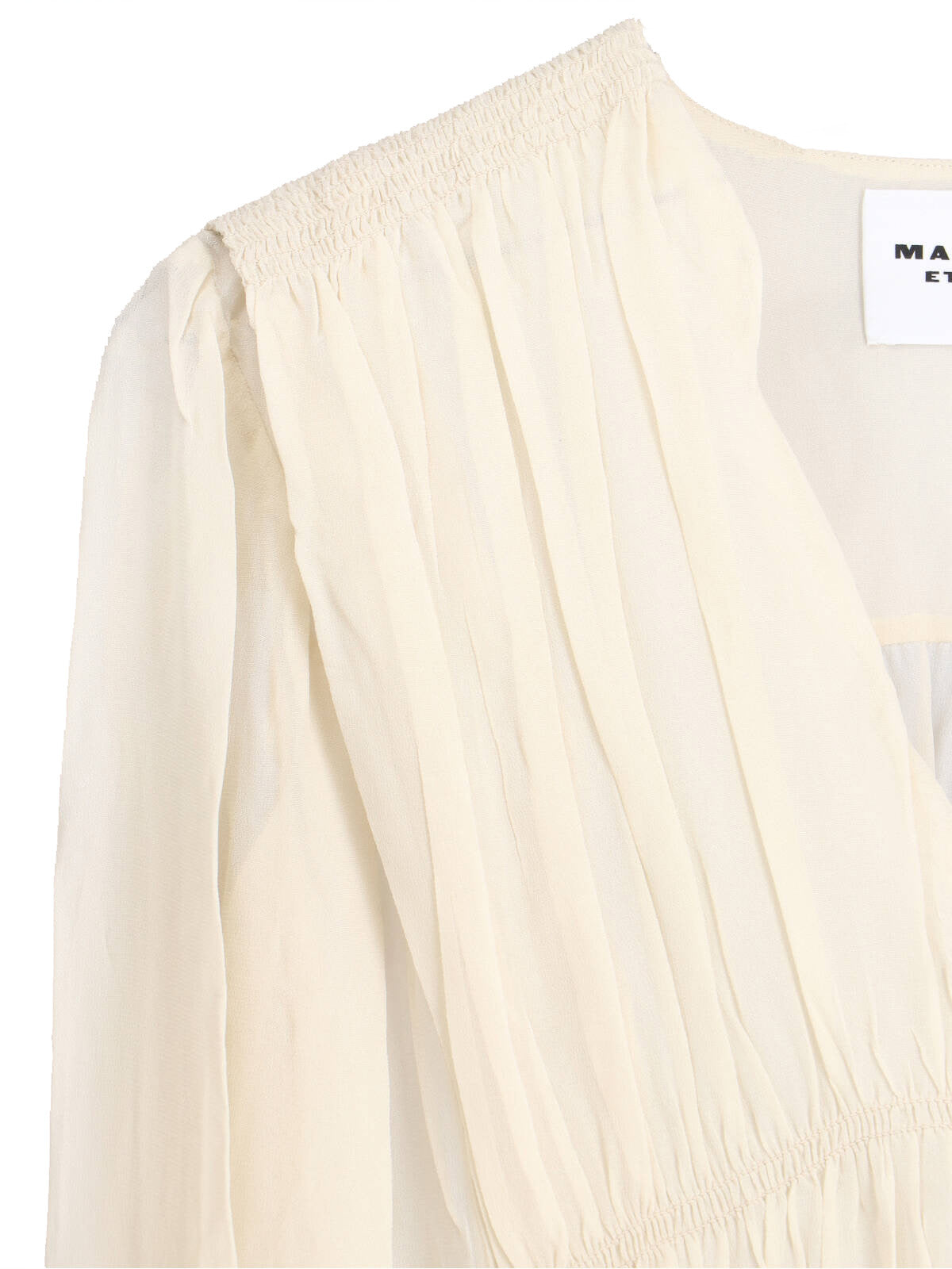 MARANT ETOILE Dresses White Viscose