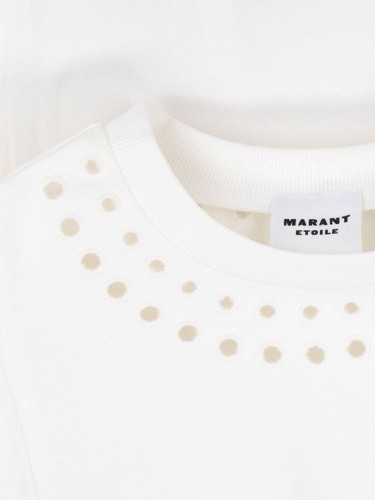 MARANT ETOILE Top White Main Material: Cotton