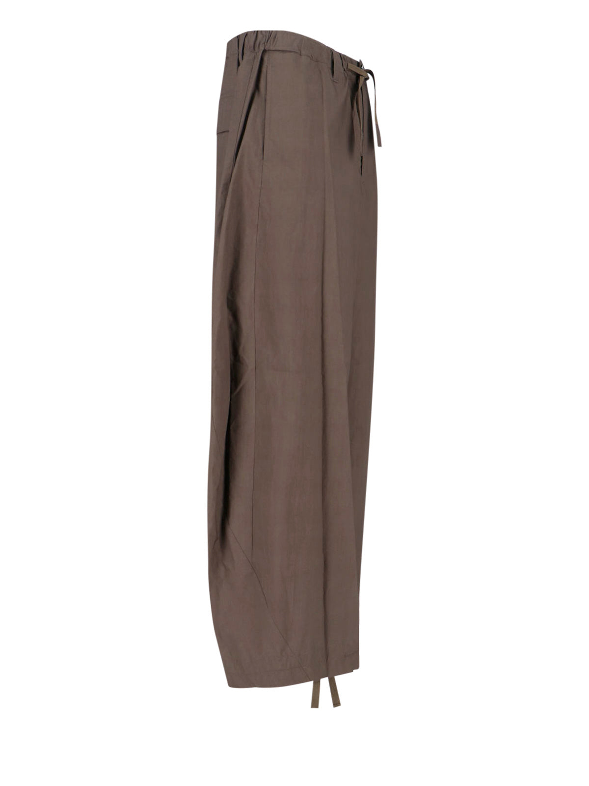 Sacai Trousers Beige Cotton