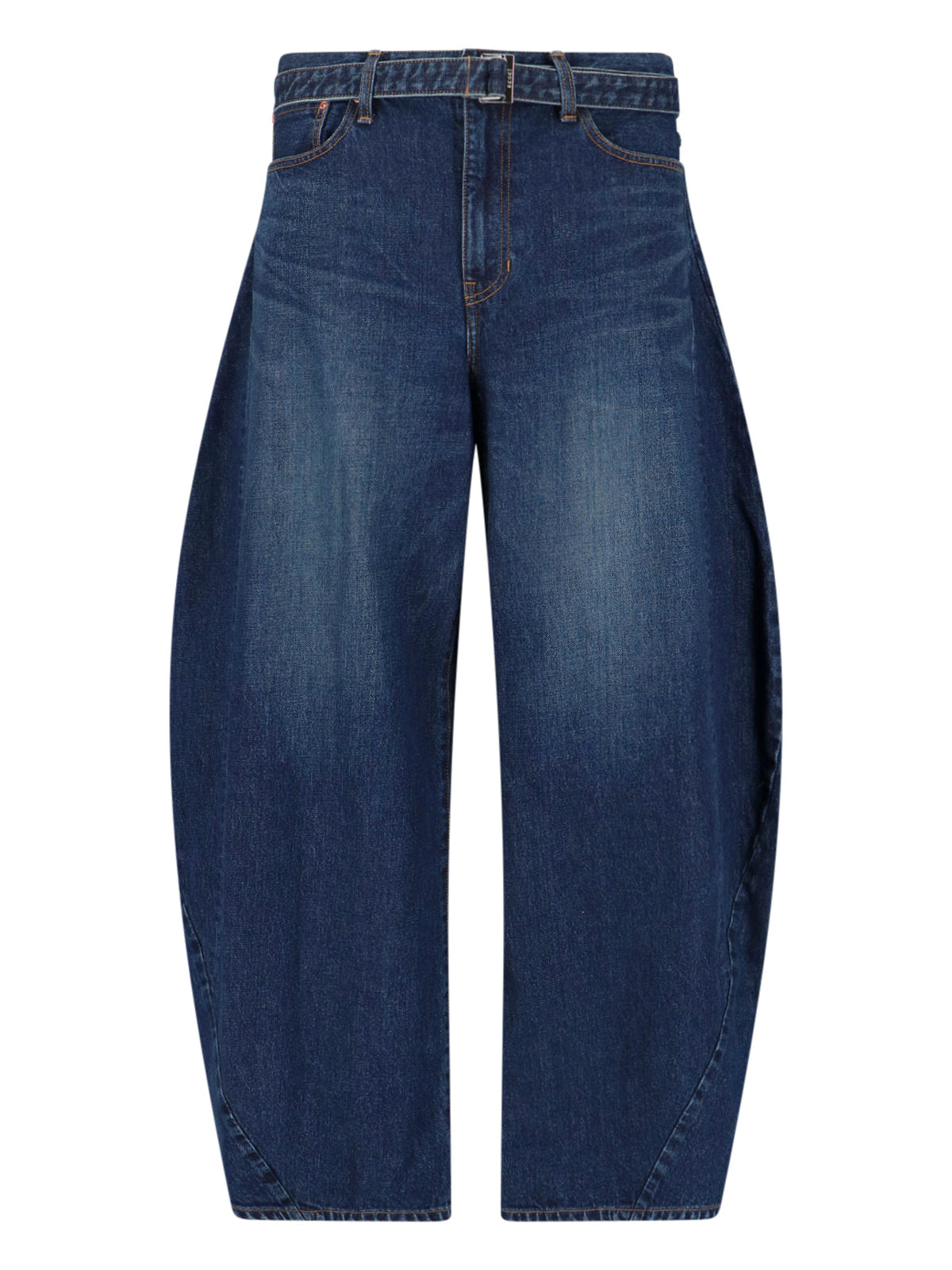 Sacai Jeans Blue Cotton