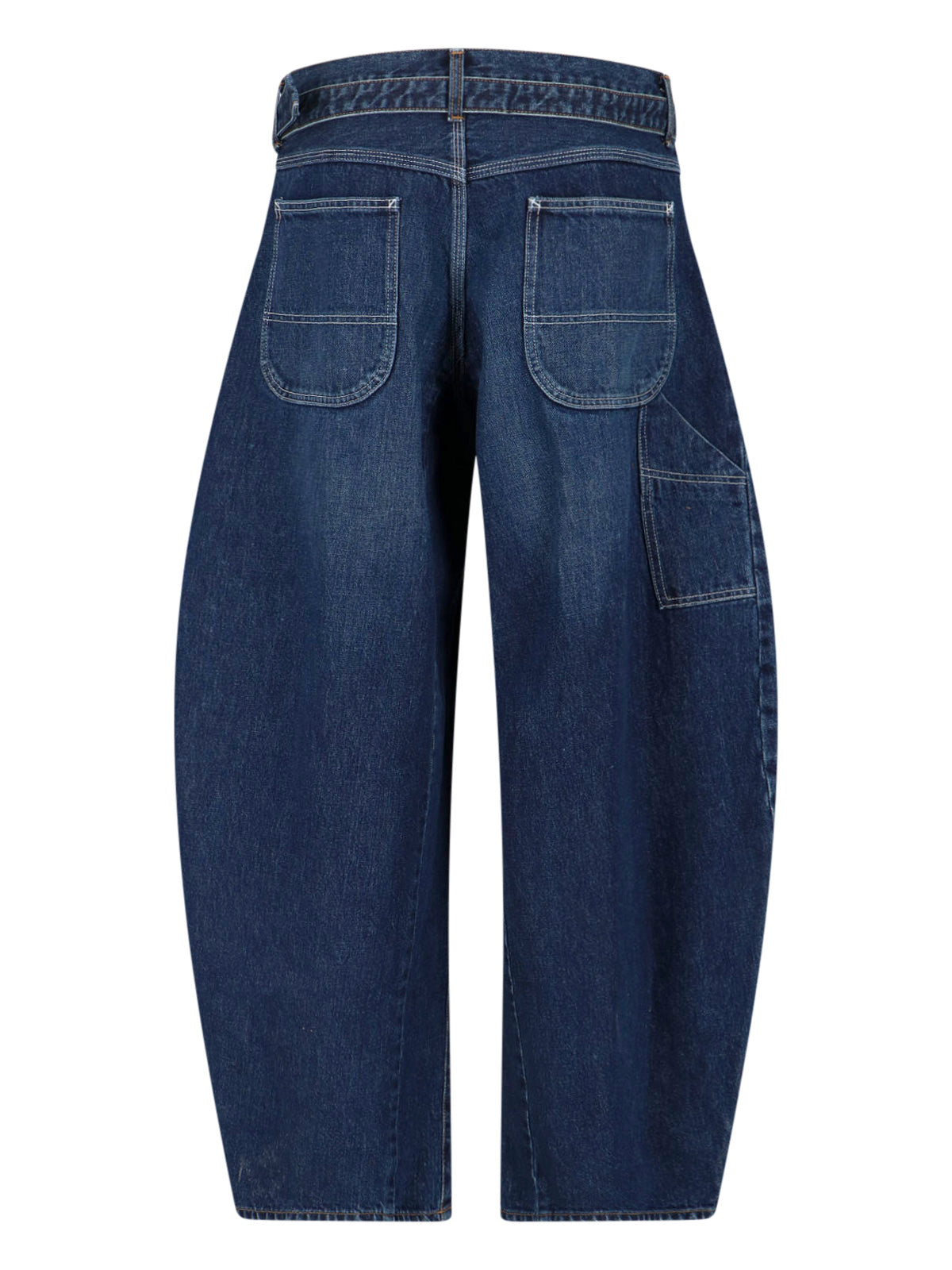 Sacai Jeans Blue Cotton