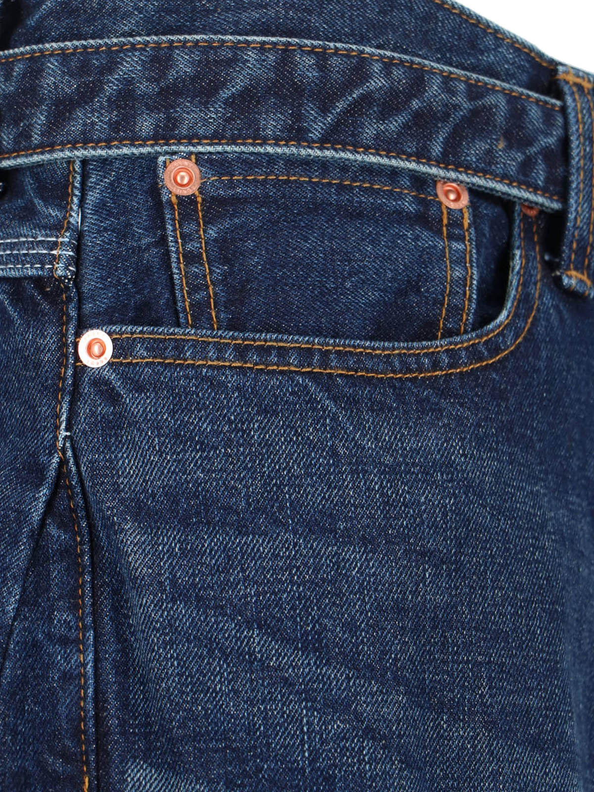 Sacai Jeans Blue Cotton