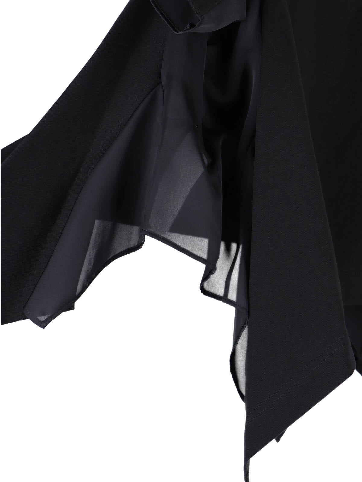 Sacai T-shirts and Polos Black Cotton