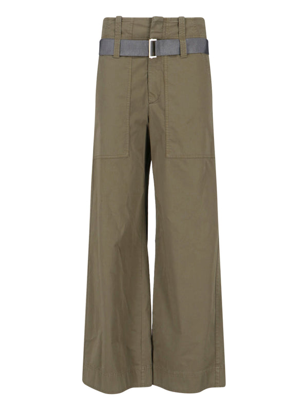 Seafarer 97% Cotton trousers in green