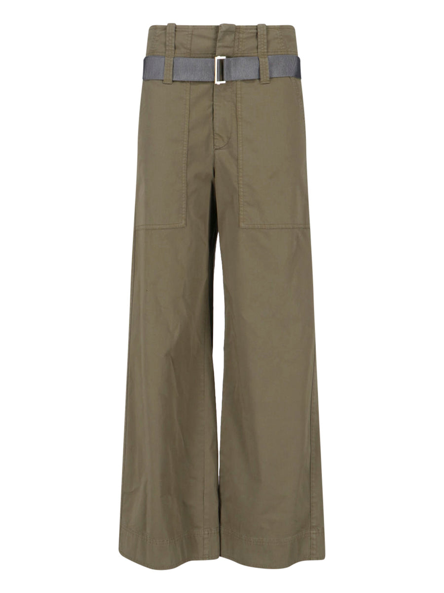 Seafarer 97% Cotton trousers in green