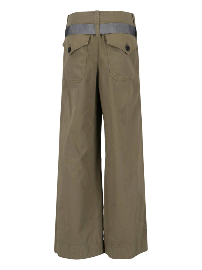 Seafarer Trousers Green Cotton