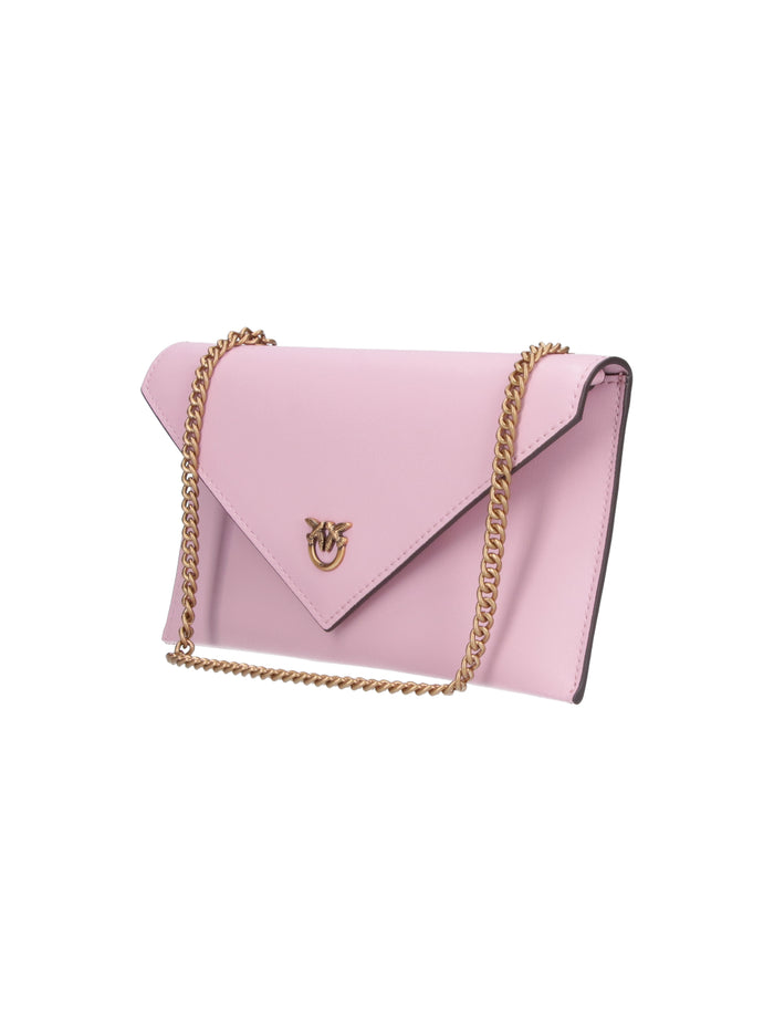 Pinko Bags Pink Leather