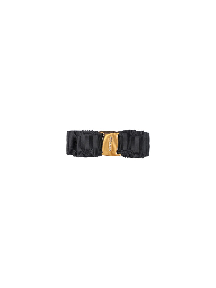 Ferragamo Accessories Black Cotton