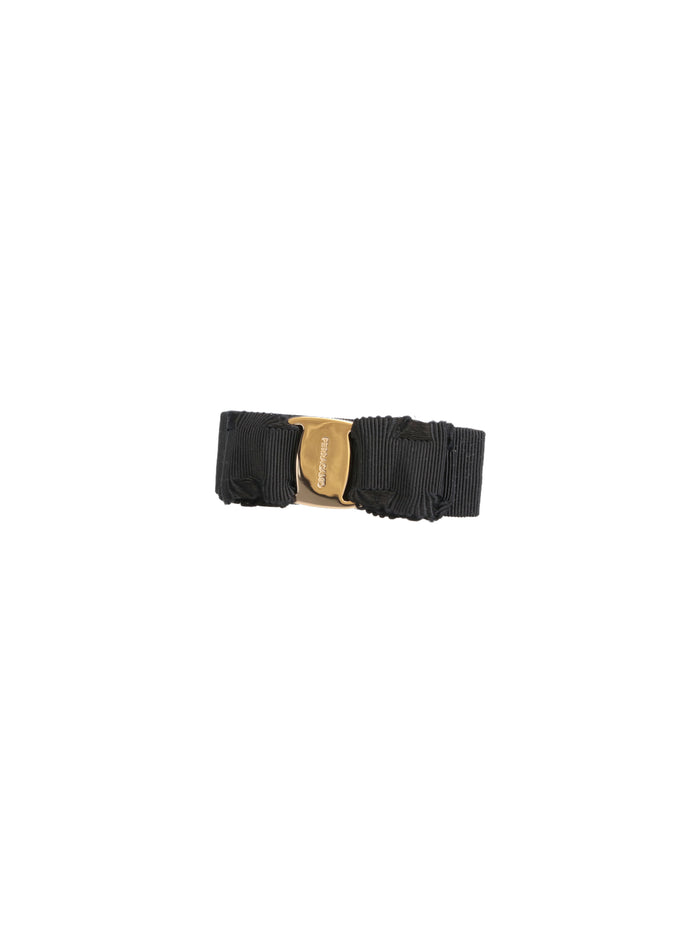 Ferragamo Accessories Black Cotton