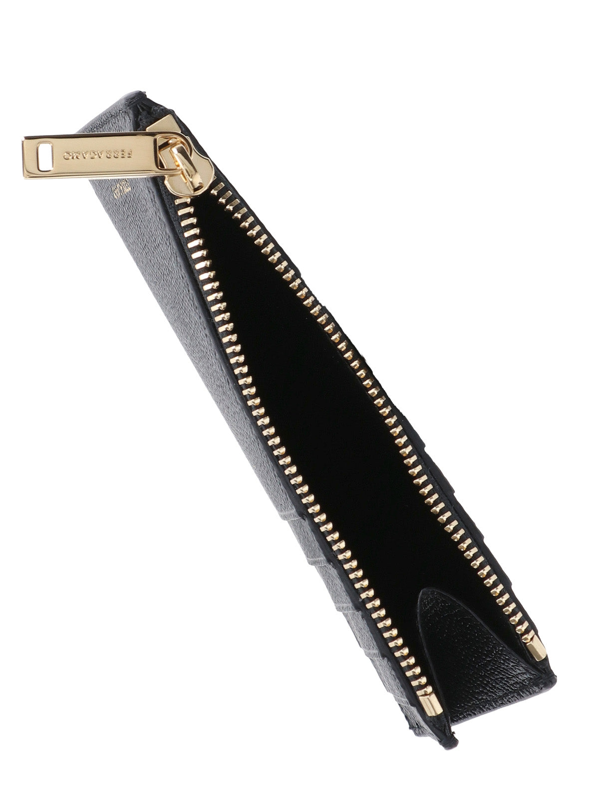 Ferragamo Wallets Black Calf Leather