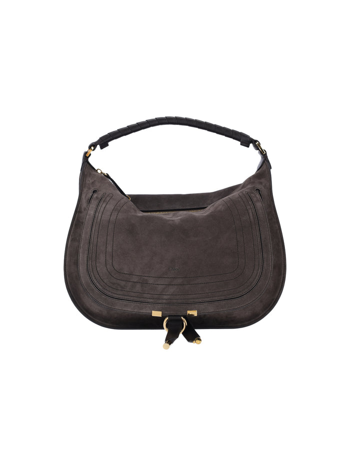Chloè Bags Brown Calf Split Suede Leather