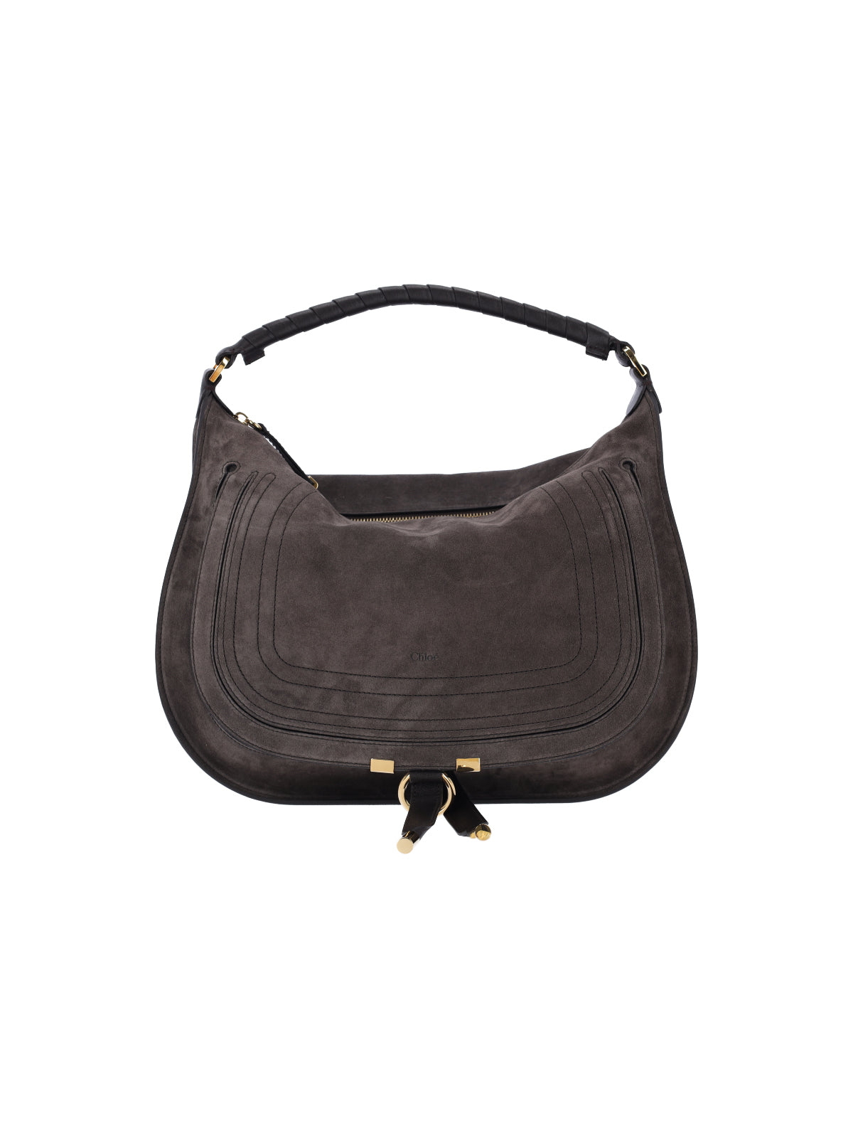 Chloè Bags Brown Calf Split Suede Leather