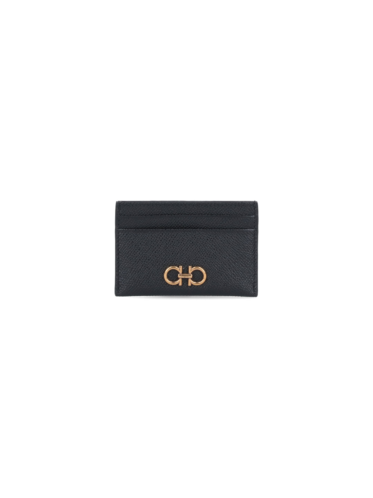 Ferragamo Wallets Black Calf Leather
