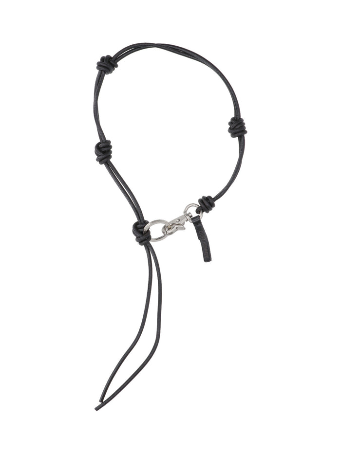 Our Legacy Keychains Black Cow Leather