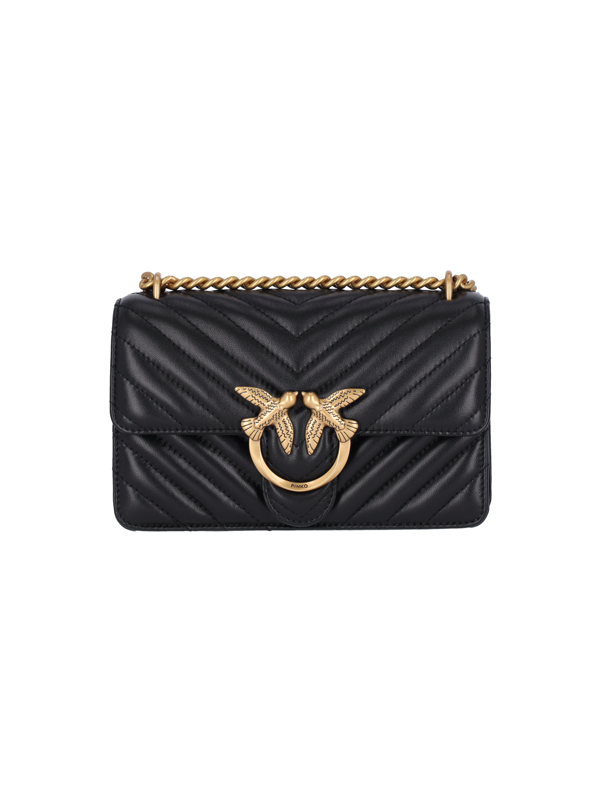 Pinko Bags Black Leather
