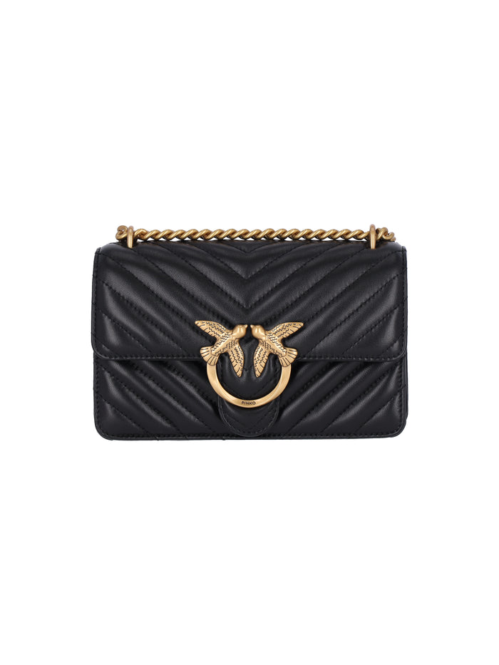 Pinko Bags Black Leather
