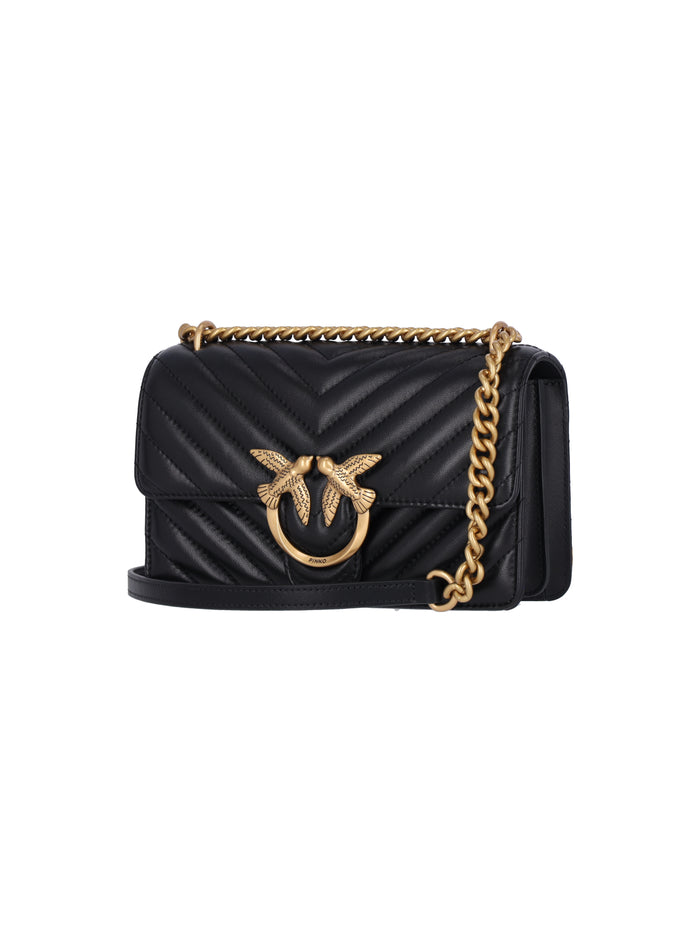 Pinko Bags Black Leather