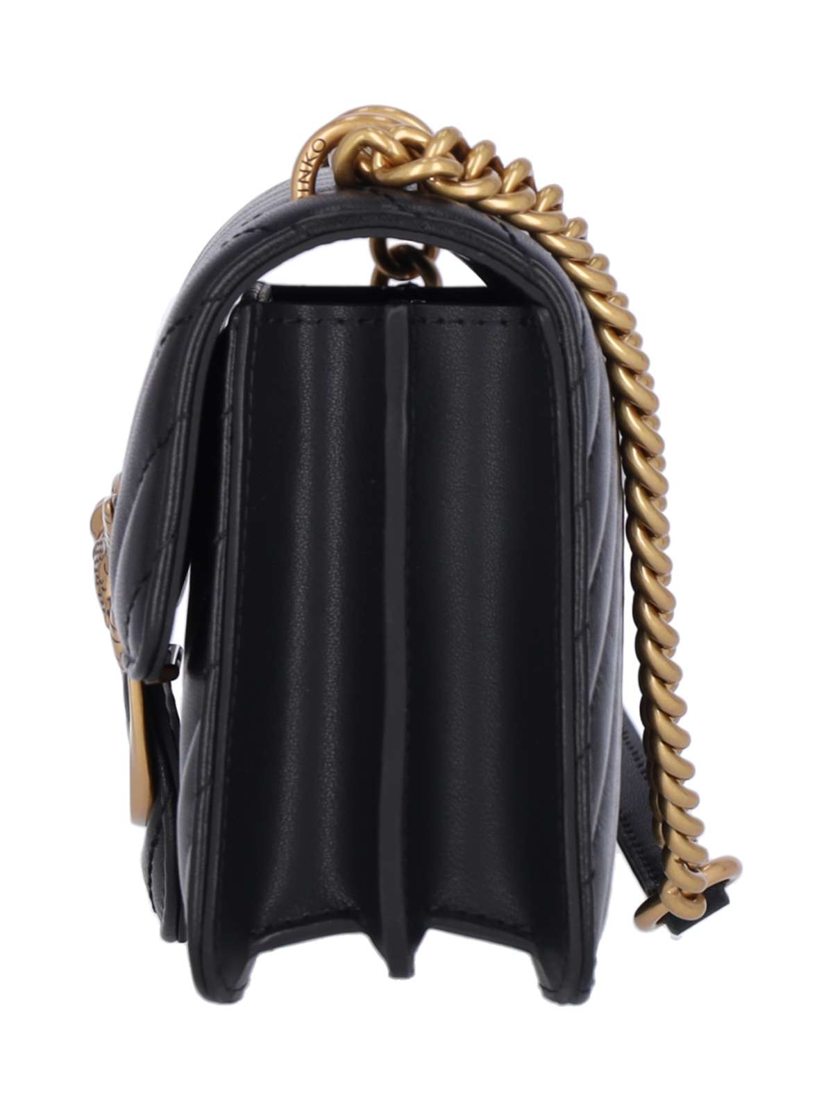 Pinko Bags Black Leather