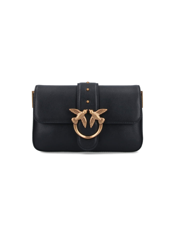 Pinko Bags Black Leather