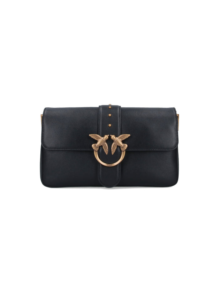 Pinko Bags Black Leather