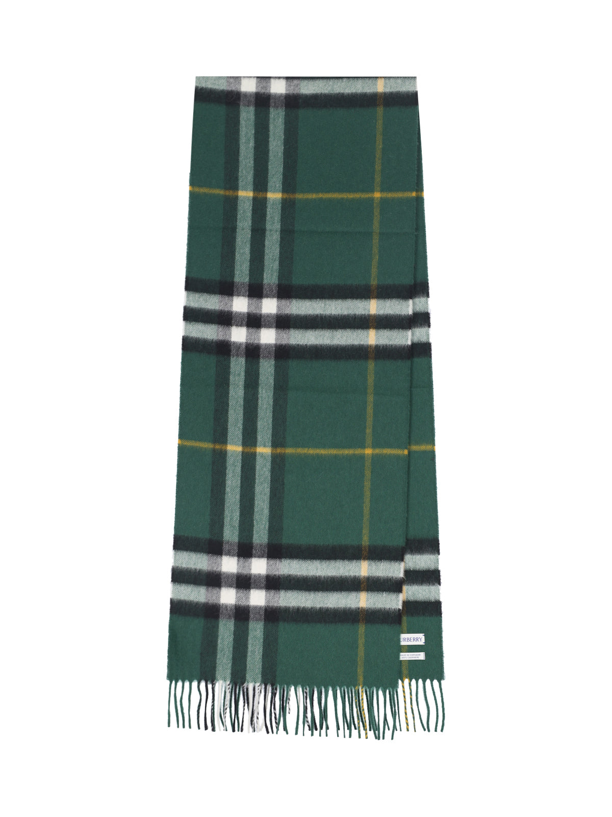 Burberry Scarfs Green Cashmere