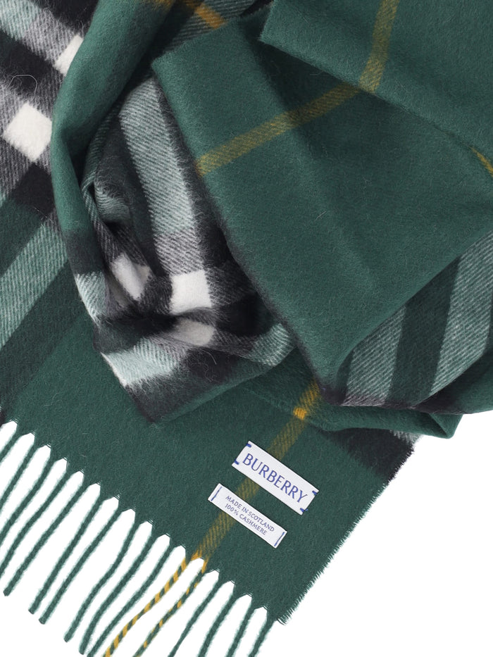 Burberry Scarfs Green Cashmere