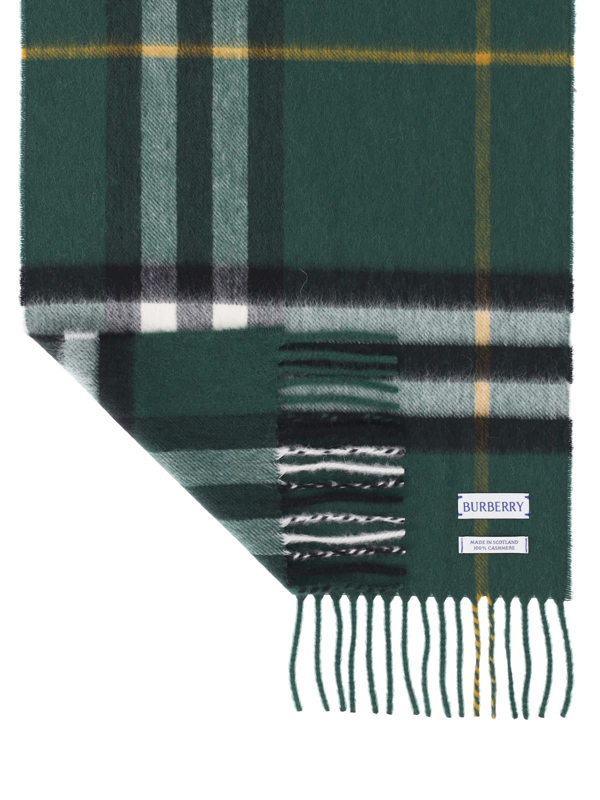 Burberry Scarfs Green Cashmere