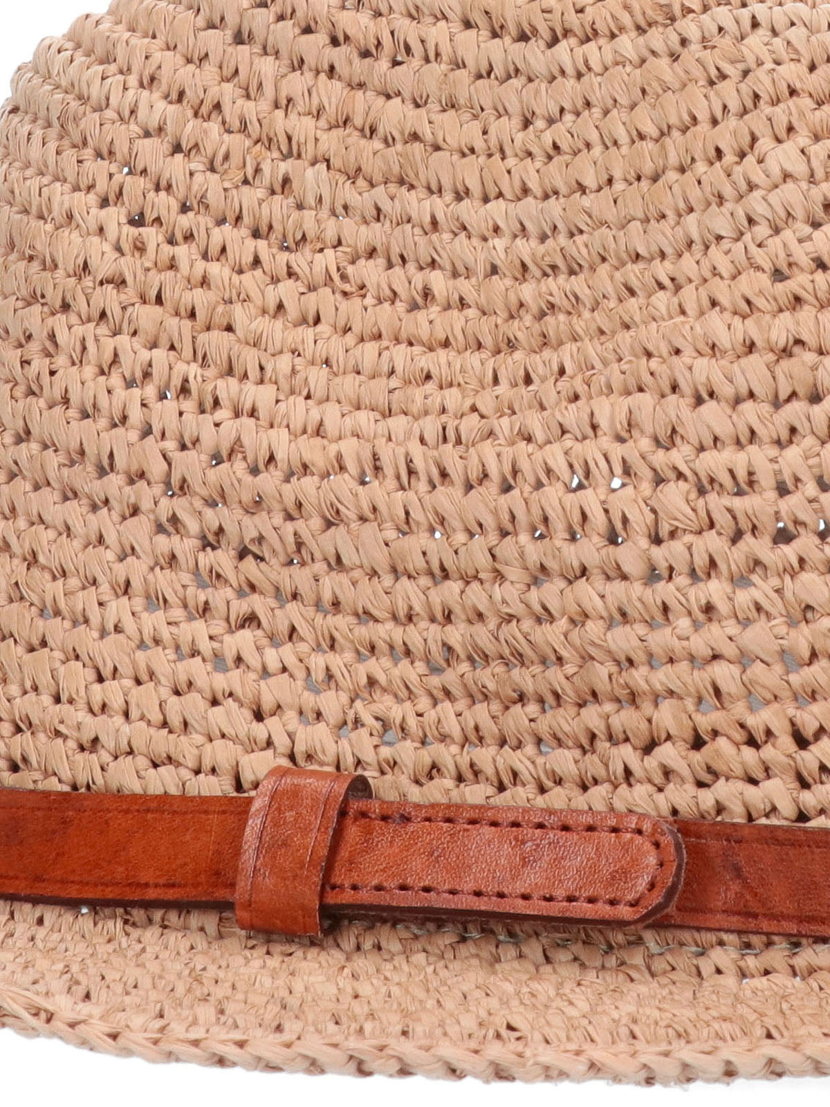 IBELIV Hats Beige Raphia