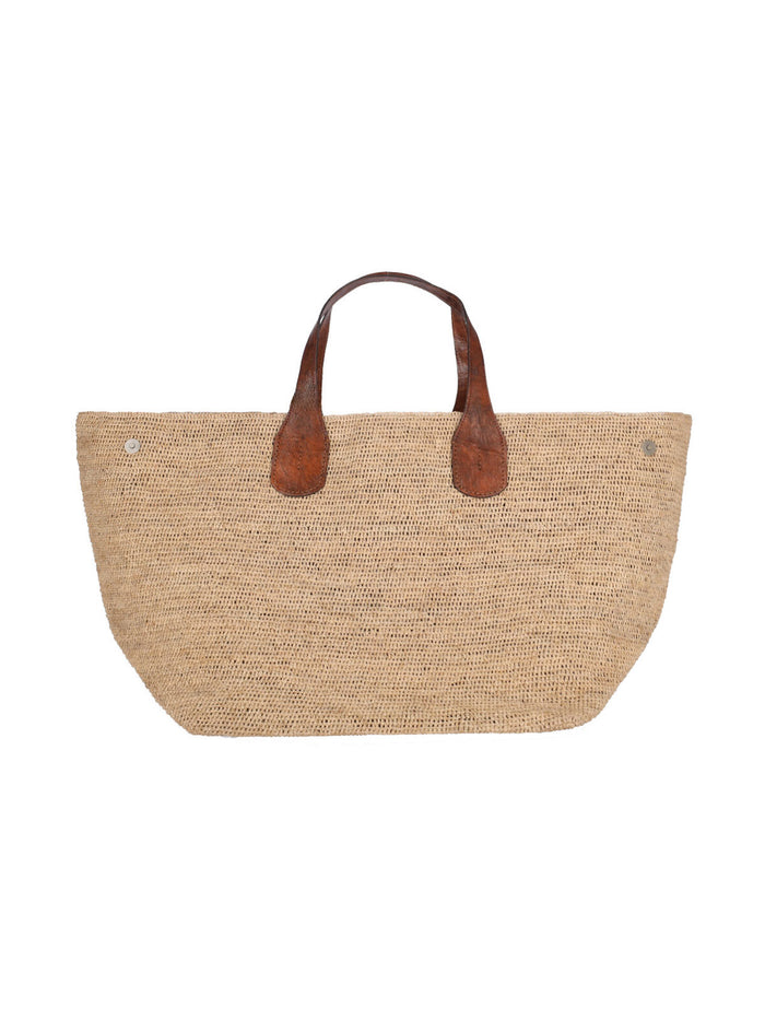 IBELIV Bags Beige Raphia