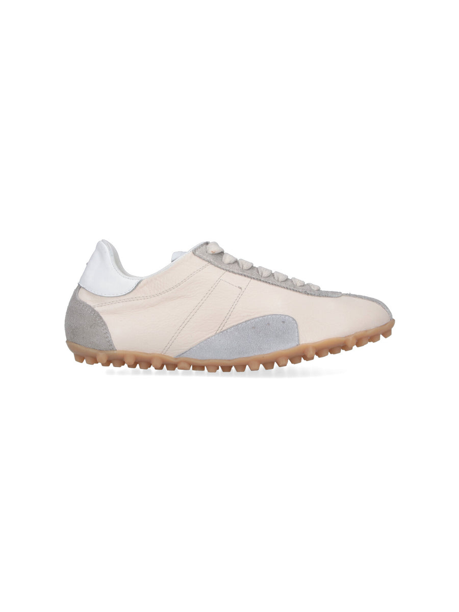 Maison Margiela Upper: 100% Goat Leather sneaker in white