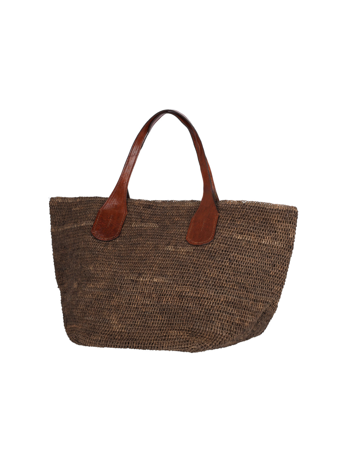 IBELIV Bags Brown Raphia