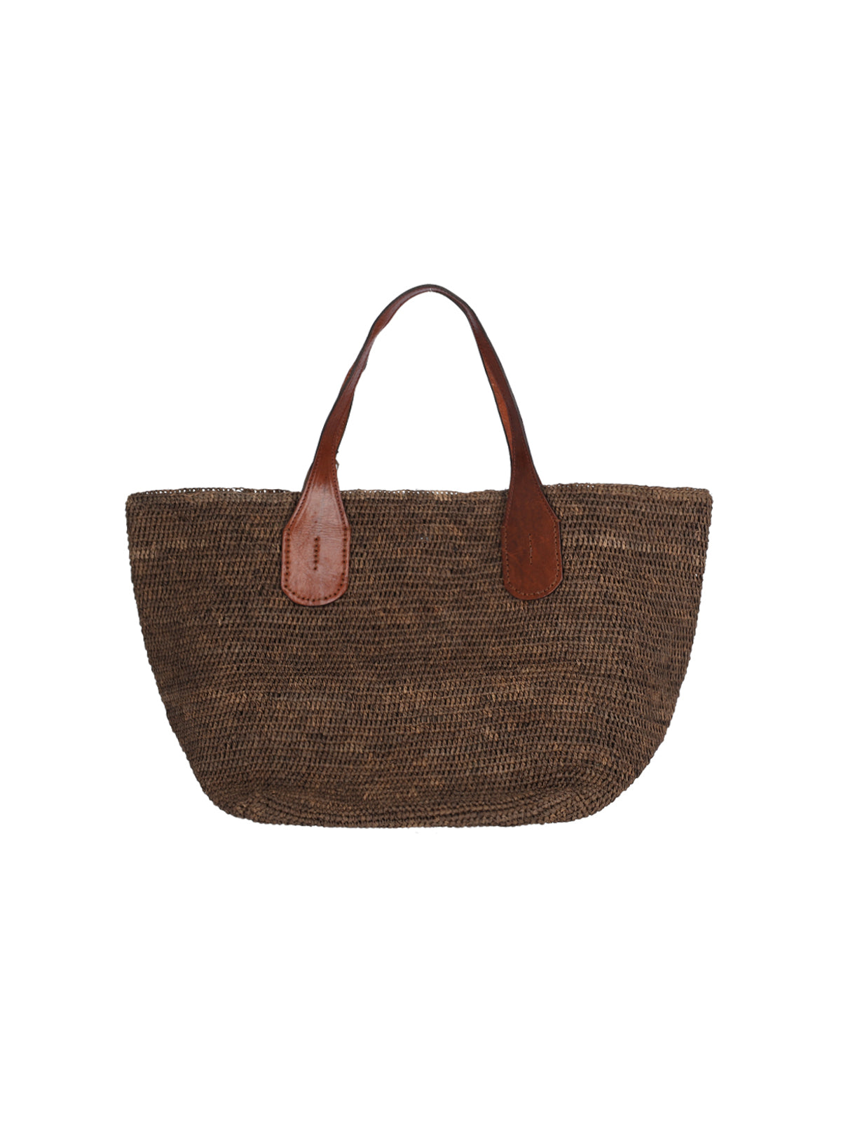 IBELIV Bags Brown Raphia