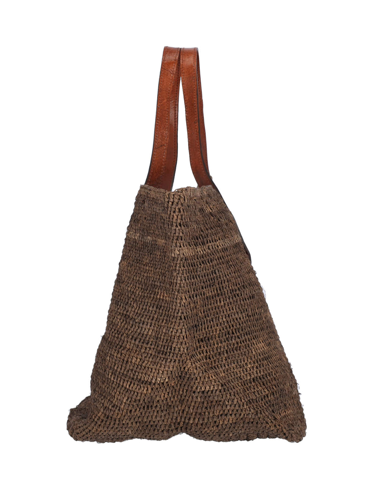 IBELIV Bags Brown Raphia