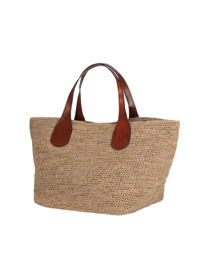 Ibeliv Bags Beige Raphia
