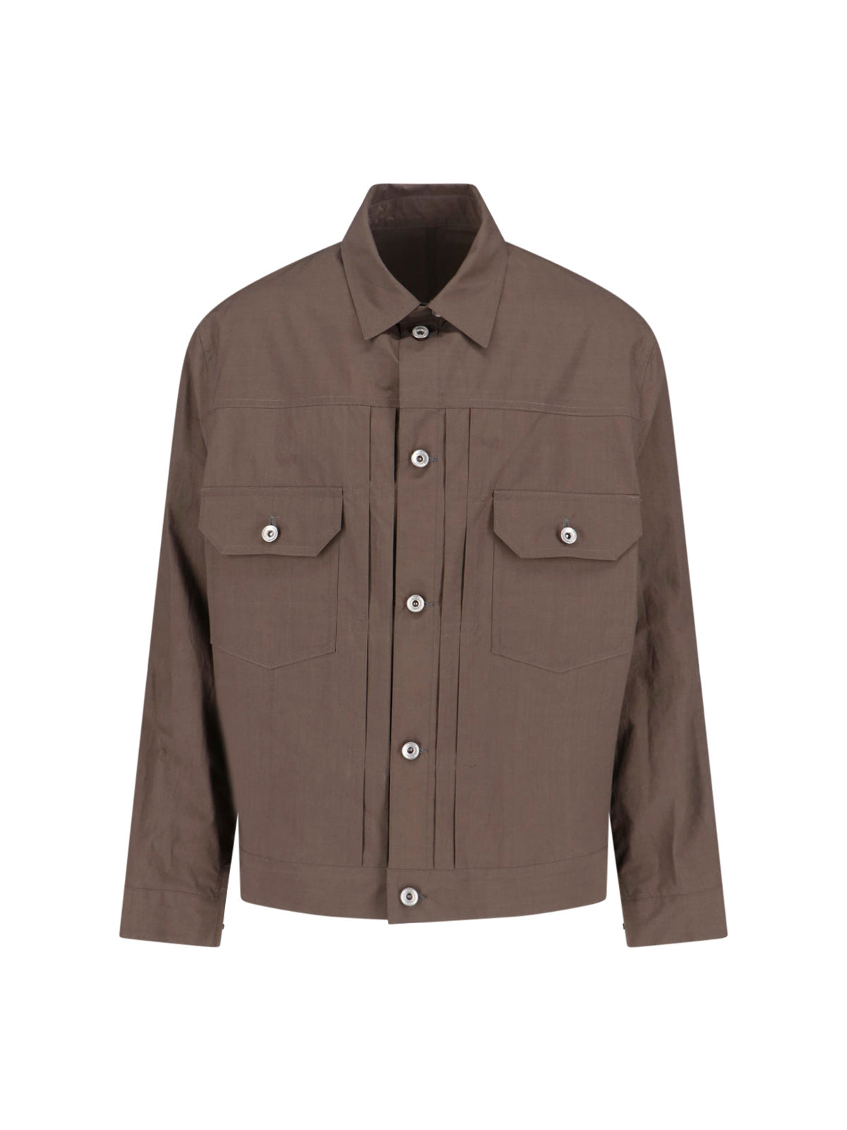 Sacai Jackets Beige Cotton