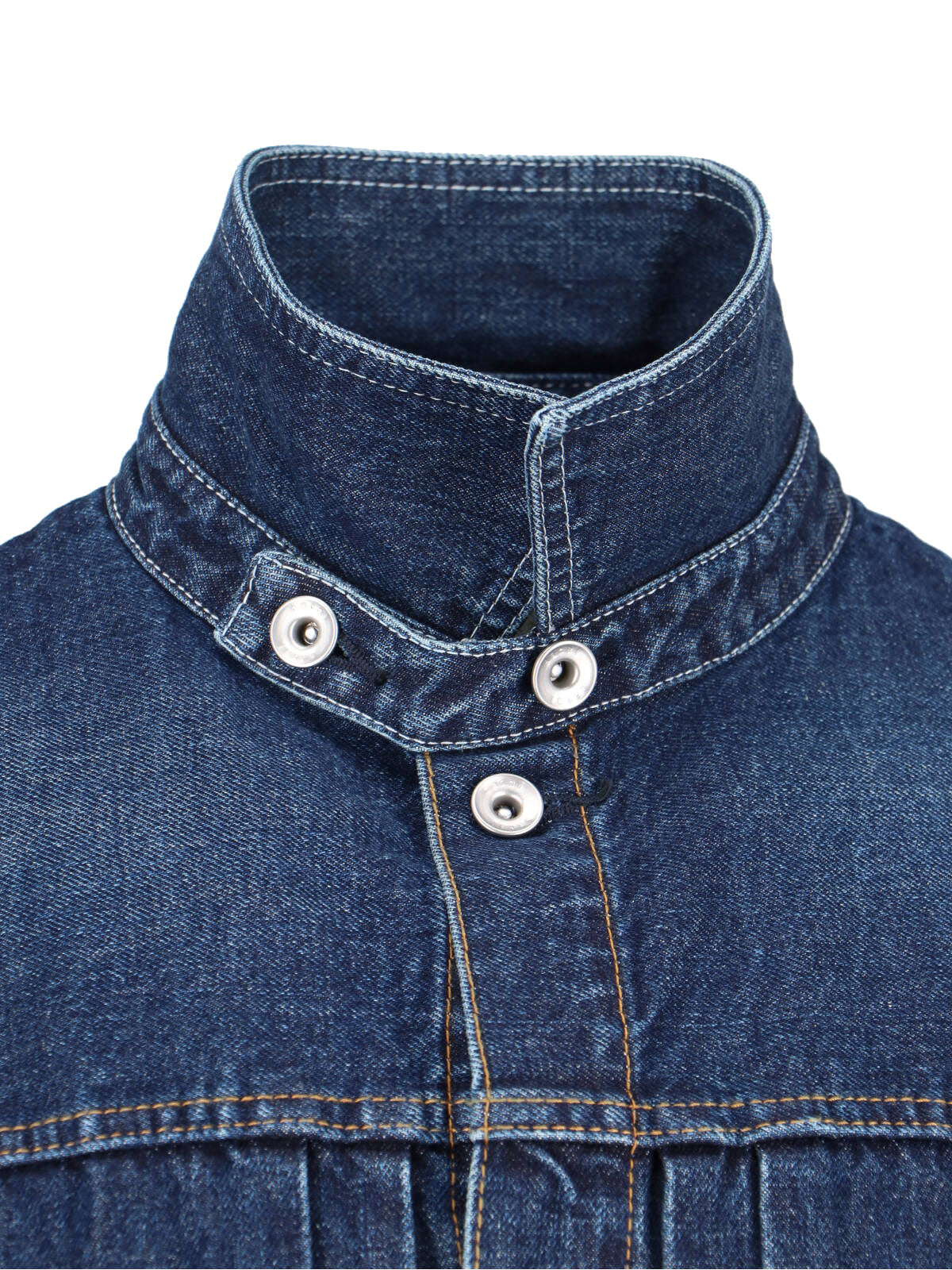 Sacai Jackets Blue Cotton