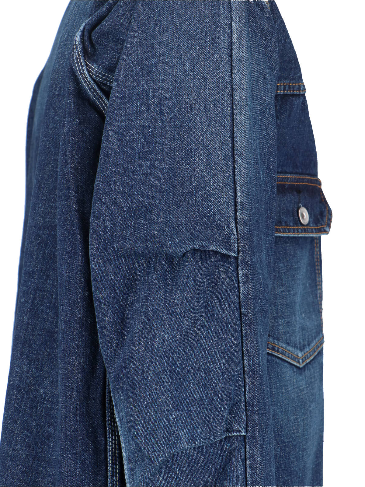 Sacai Jackets Blue Cotton