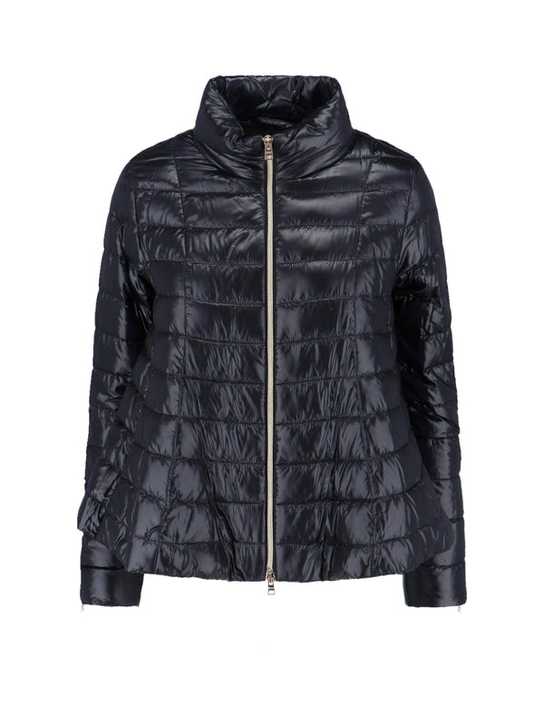 Herno 100% Polyamide down jacket in black