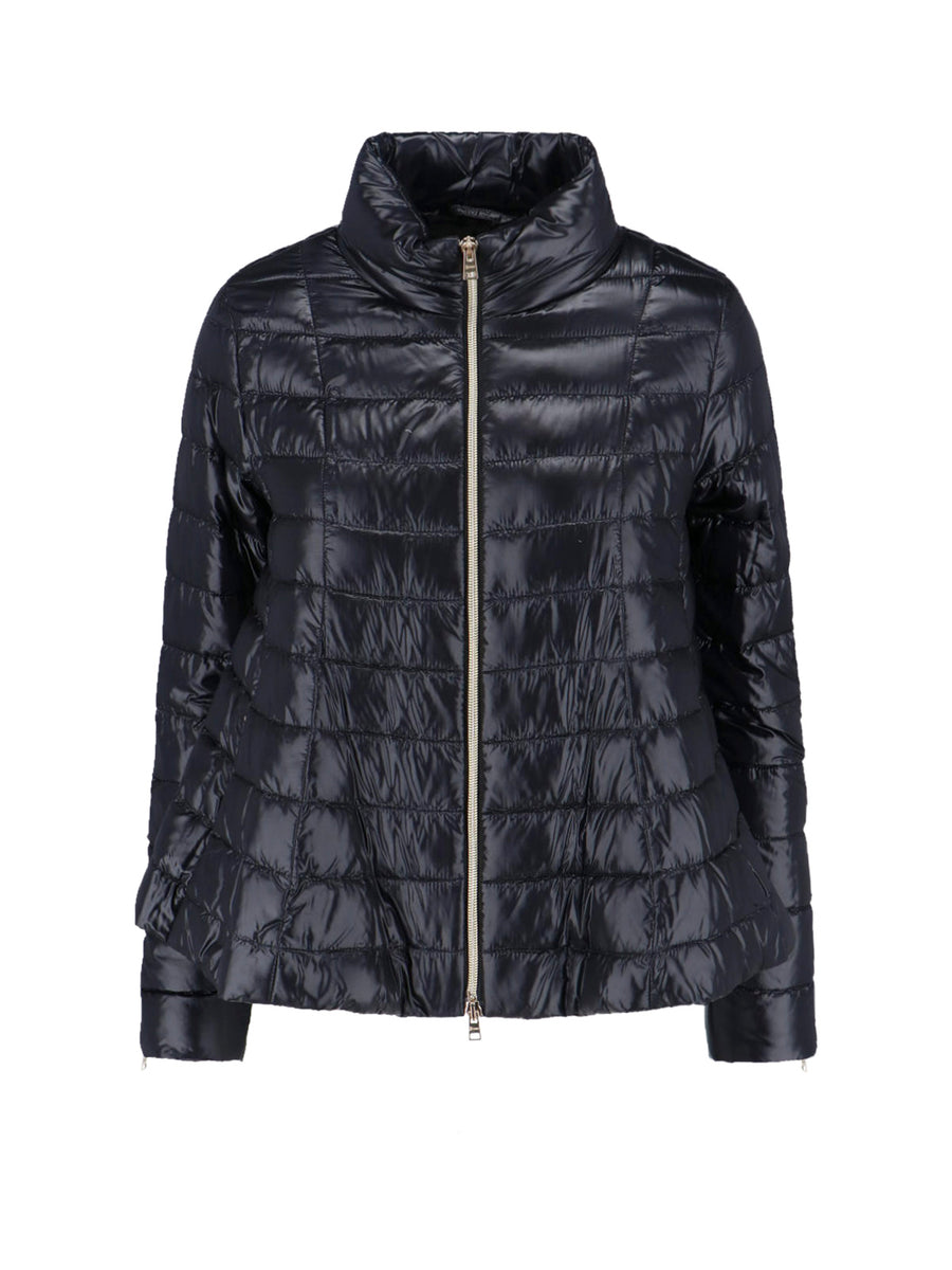 Herno 100% Polyamide down jacket in black