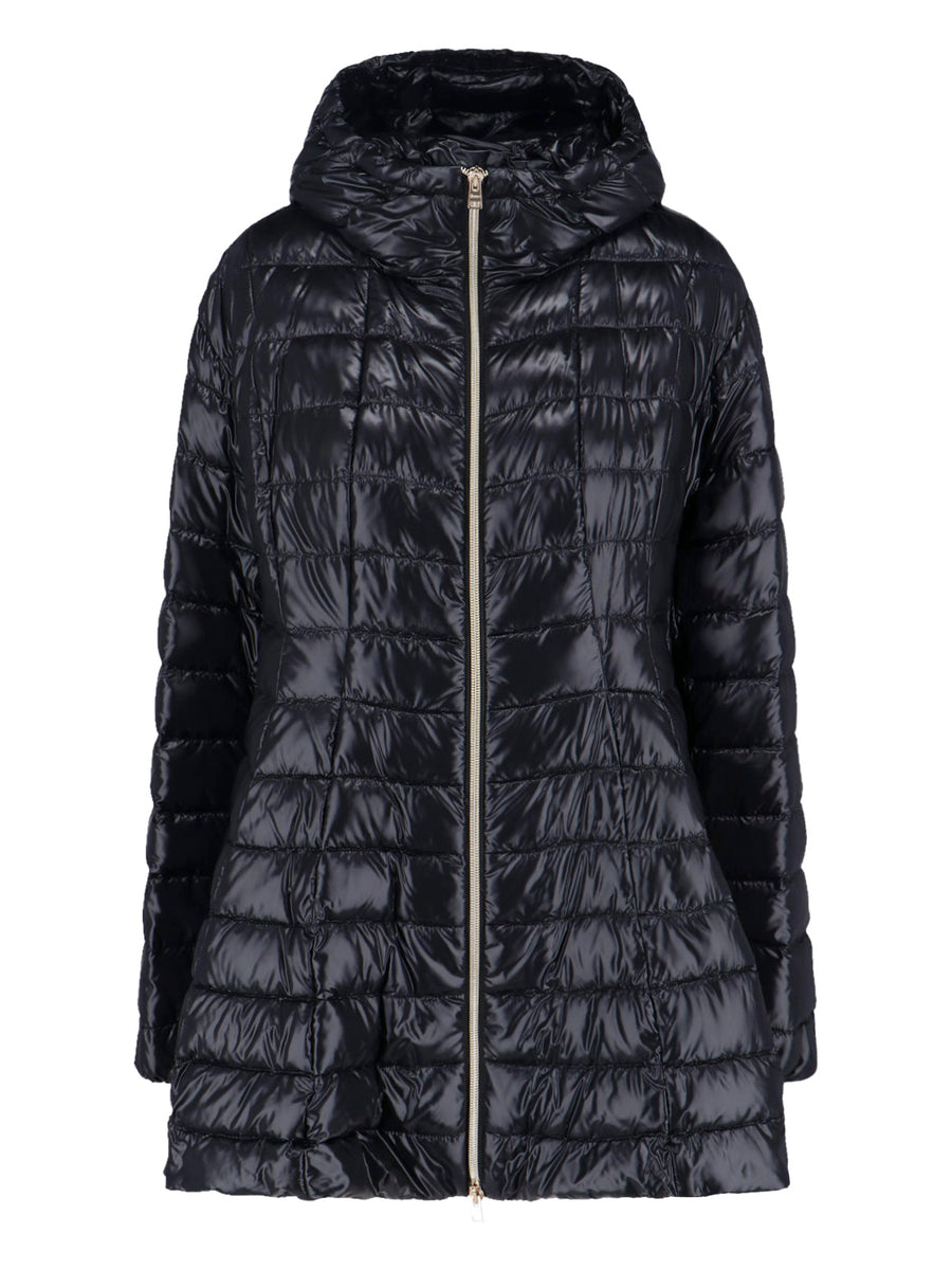 Herno 100% Polyamide down jacket in black