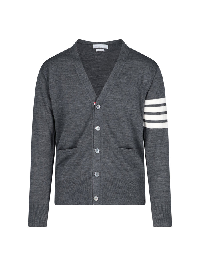 Thom Browne Sweaters Grey Virgin Wool
